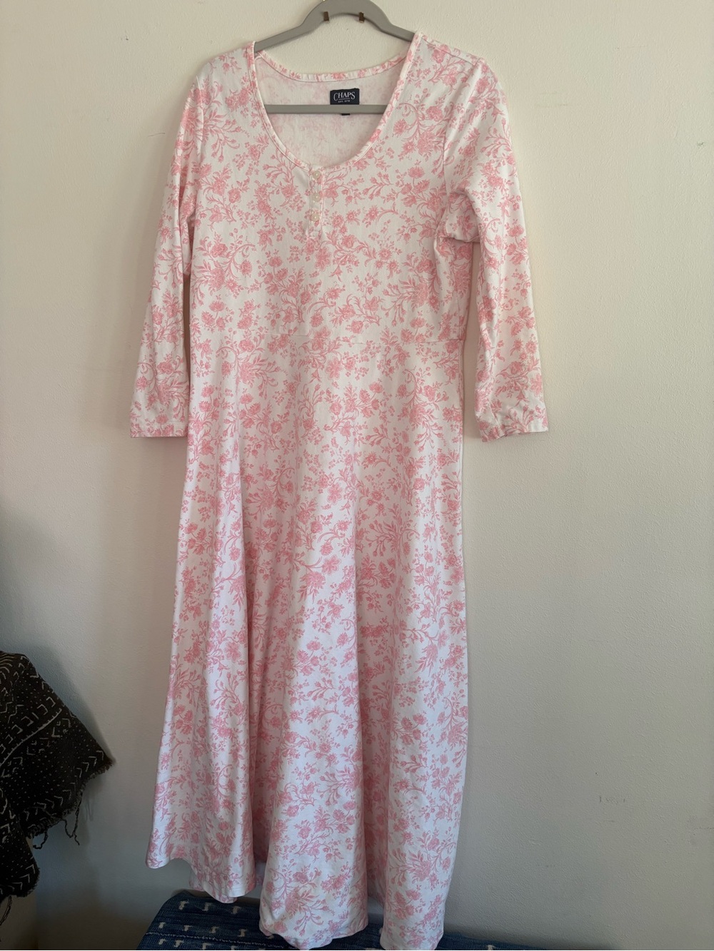 chaps cotton nightgown xl